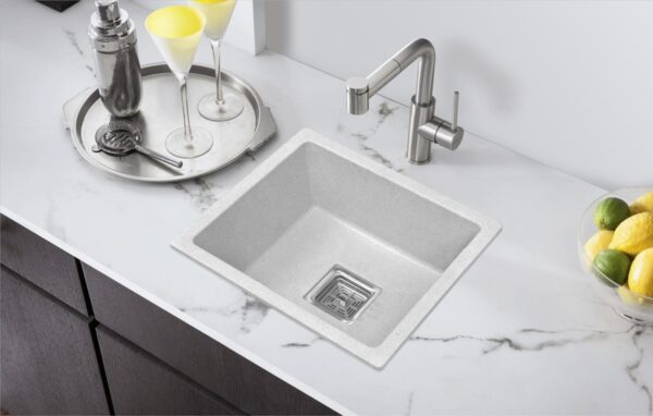 Quazito Quartz metalic  kitchen sink